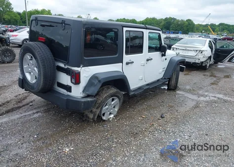 2016 Jeep Wrangler Unlimited Sport z USA, uszkodzony, nr VIN 1C4HJWDG7GL238107